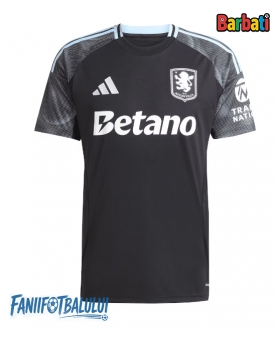 Aston Villa Tricou Fotbal Replică 2025-26 Barbati Deplasare